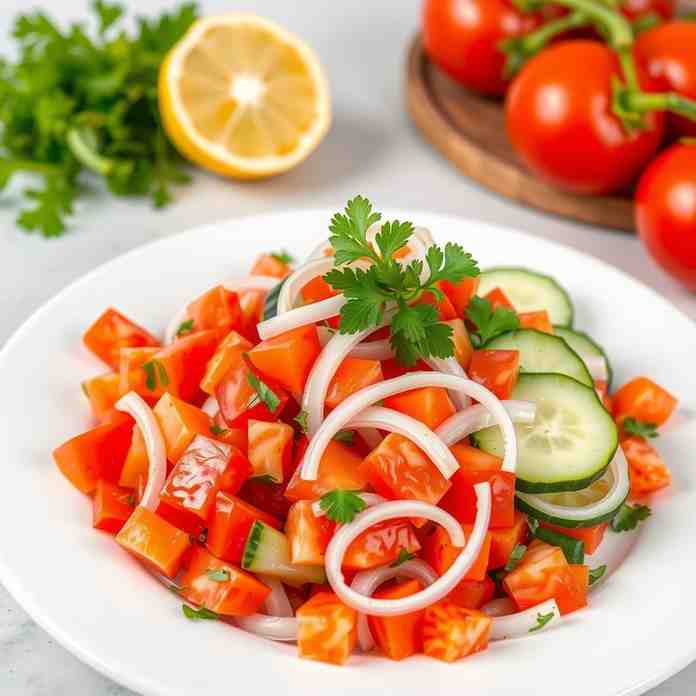Goen Hogay - Best Tomato Onion Cucumber Salad Recipe